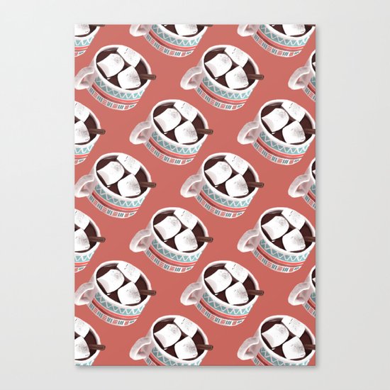 Morning Treat Canvas Print