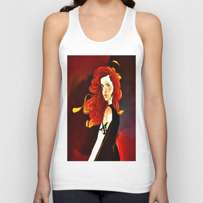 Clary Fray from The Mortal Instruments by Cassandra Clare Tank Top