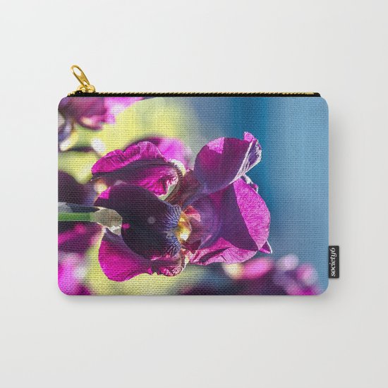 Irises Carry-All Pouch