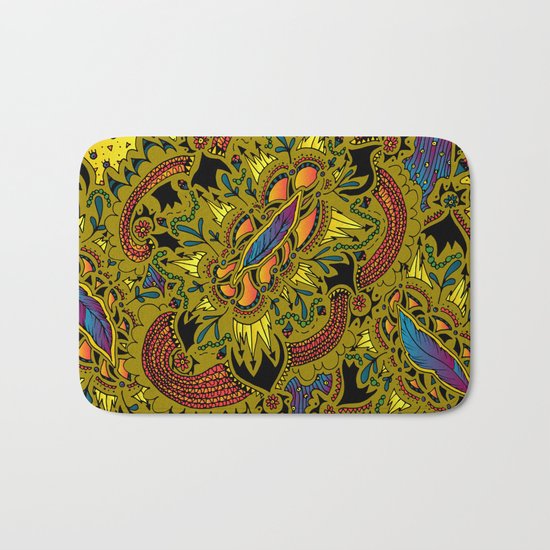 Zentangle #2b Bath Mat
