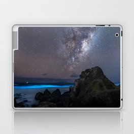 Bioluminescence in Te Arai, New Zealand Laptop Skin