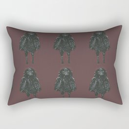 Confused Crow Tiled Rectangular Pillow