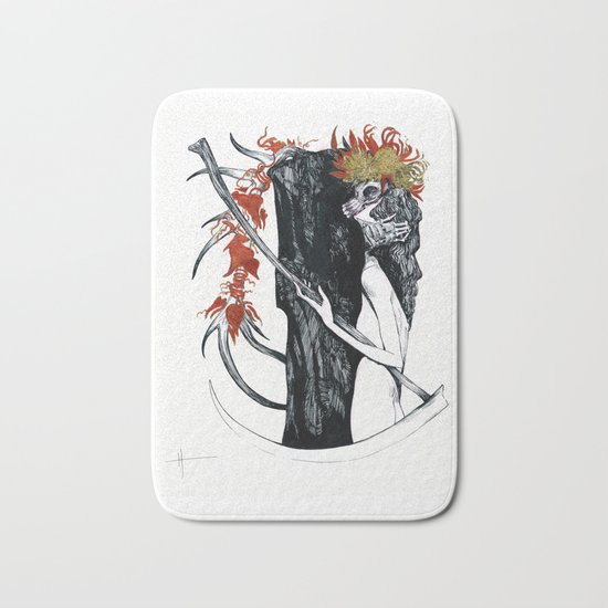 Death & their maiden Bath Mat