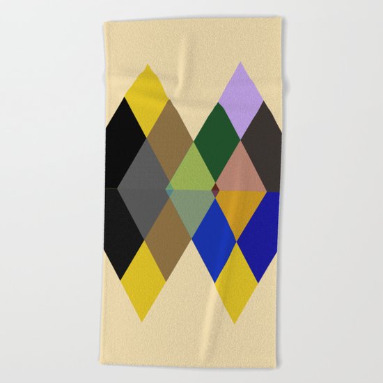 Abstract #712 Beach Towel