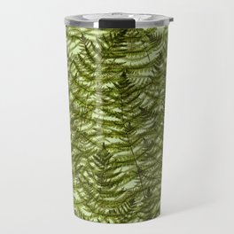 Vintage Ferns - Fresh Green Travel Mug