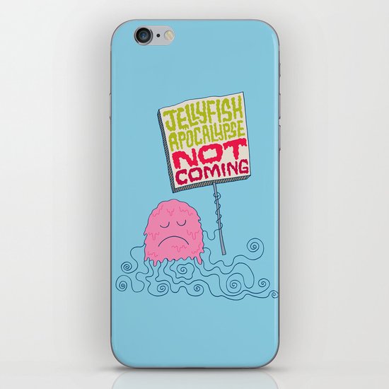 Jellyfish Apocalypse Not Coming iPhone & iPod Skin