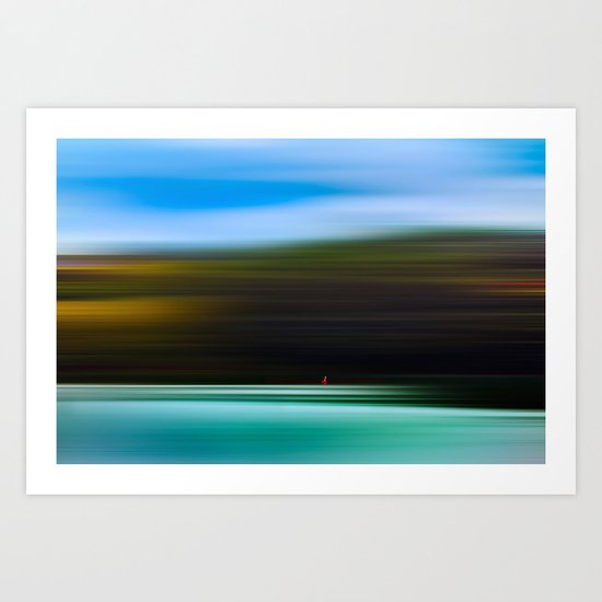 A sadness you can welcome in your heart Art Print