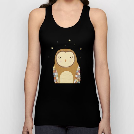Autumn the Owl Unisex Tank Top