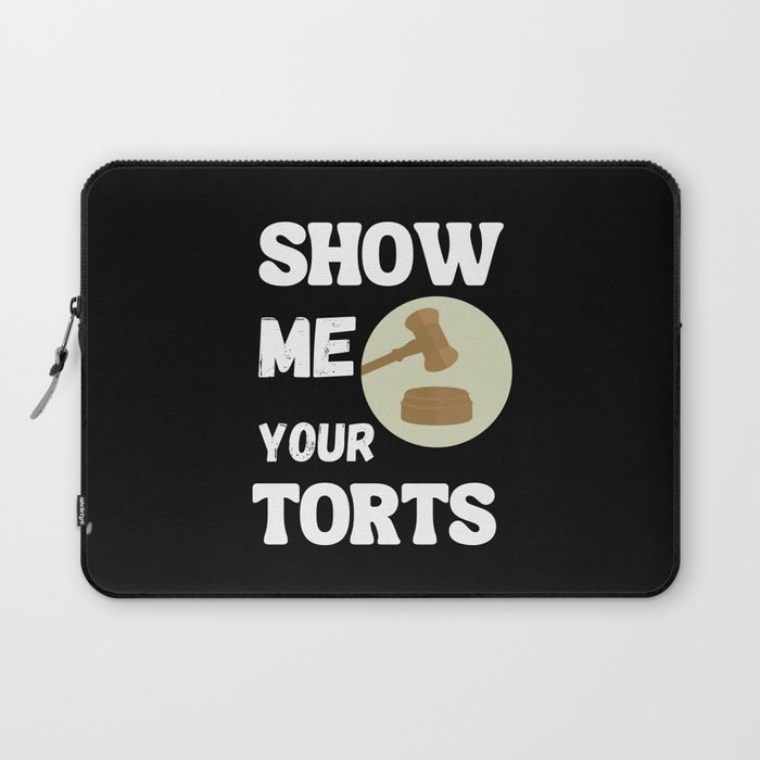 Show my your torts black and white Laptop Sleeve