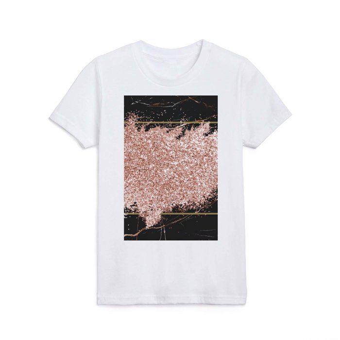 Pink glitter t shirt clearance