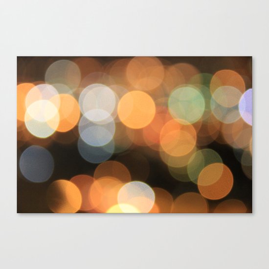 bokeh Canvas Print