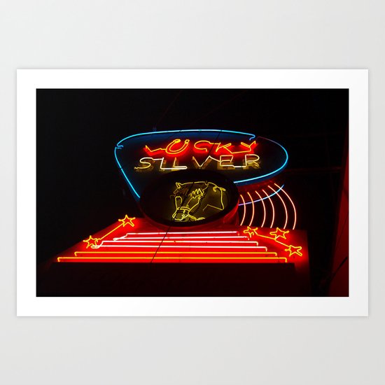 Urban beacon Art Print