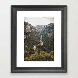 Yosemite Valley Framed Art Print