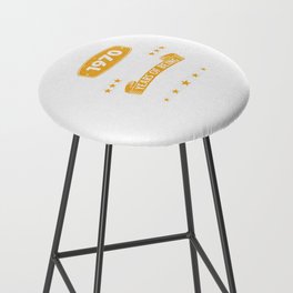 52th Birthday Gift 52 Years Old Awesome Since January 1970 Bar Stool