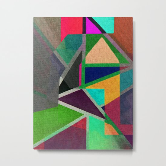 Complicerend Piet Mondriaan Metal Print
