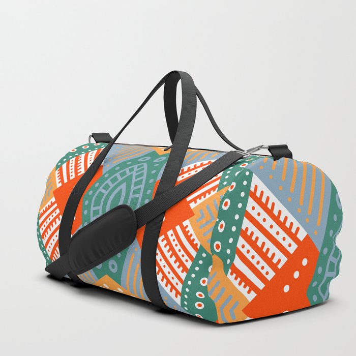 Geometric Abstract #3 Duffle Bag