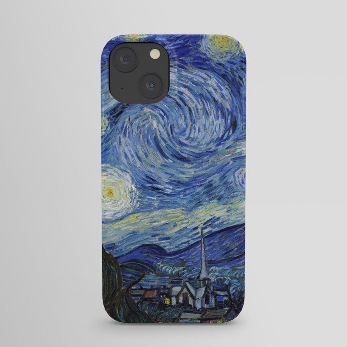 Starry Night by Vincent Van Gogh iPhone Case
