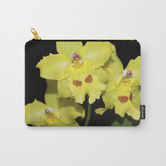 Glorious Golden Orchid - Odontonia Yellow Parade Alpine Carry-All Pouch