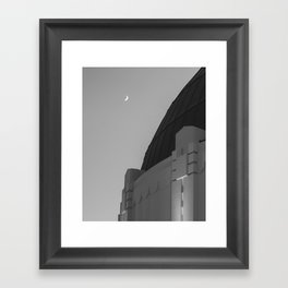 La-La Land Moon Framed Art Print