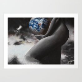 Painting in Photo-Realism Art Print