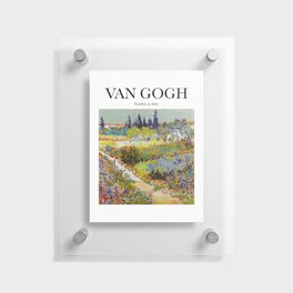 Van Gogh - Garden at Arles Floating Acrylic Print