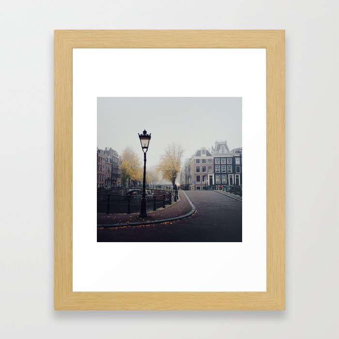 Amsterdam mornings Framed Art Print