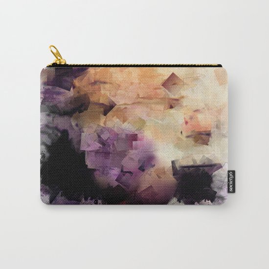 Abstract cubism pattern no. 2 Carry-All Pouch