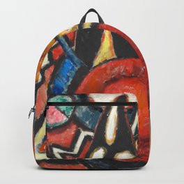 Movements Marsden Hartley American Colorful Vintage Artwork Backpack