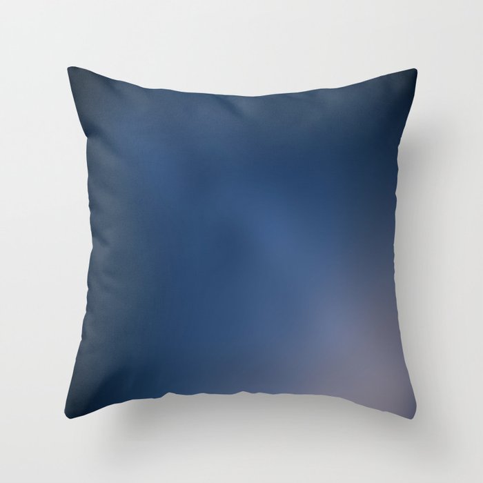 Abstract Blue  Throw Pillow