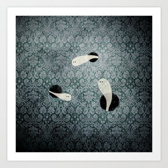 The Visitors (Alternate) Art Print