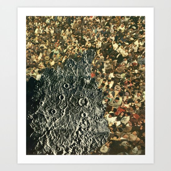 the space between Art Print