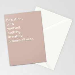 Inspiring quote Stationery Cards