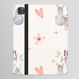 Bunny Easter Time Collection iPad Folio Case