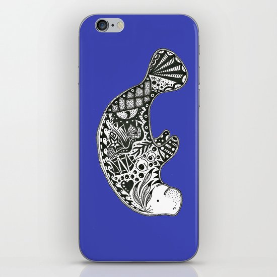 Manatee iPhone & iPod Skin