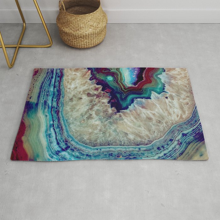 Agate Rug By Lescasdefilles Society6, Society6 Rug Review