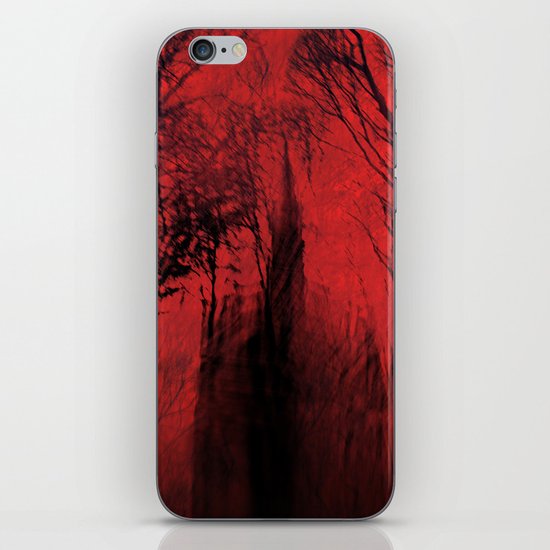 Blood red sky iPhone & iPod Skin