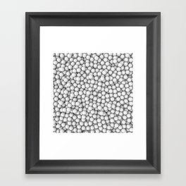 Golf balls Framed Art Print