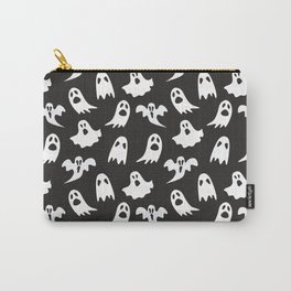 Ghosts on Black // Halloween Collection Carry-All Pouch
