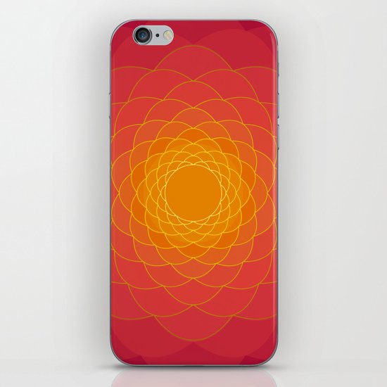 Oriental Background iPhone & iPod Skin