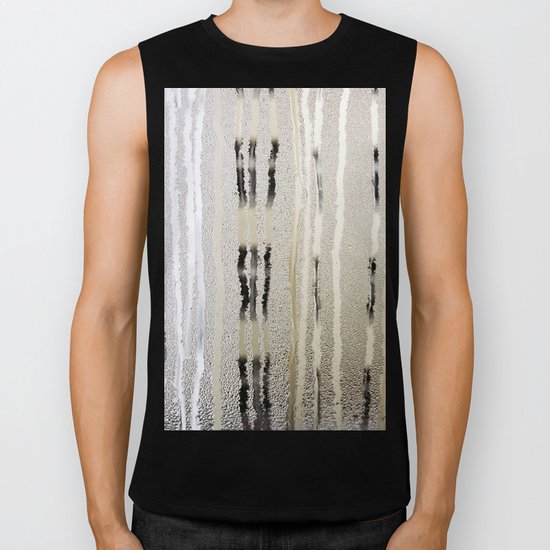 STRIPES BLUE Biker Tank