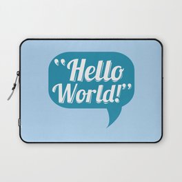 Hello World Laptop Sleeve