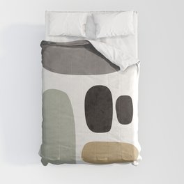 Scandinavian Nordic Abstract Shapes 2 Comforter