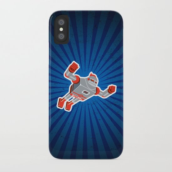 Jaianto Punch-Robo iPhone Case