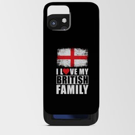 British Family iPhone Card Case