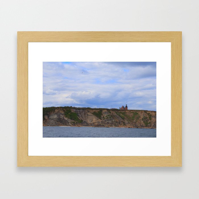 Block Island Lighthouse Framed Art Print