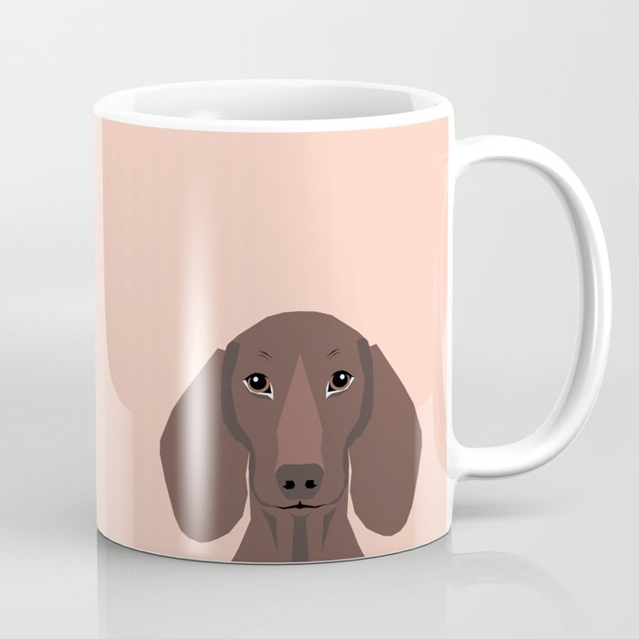 Remy - Daschund hipster dog, doxie, weiner dog, wiener dog,  Coffee Mug