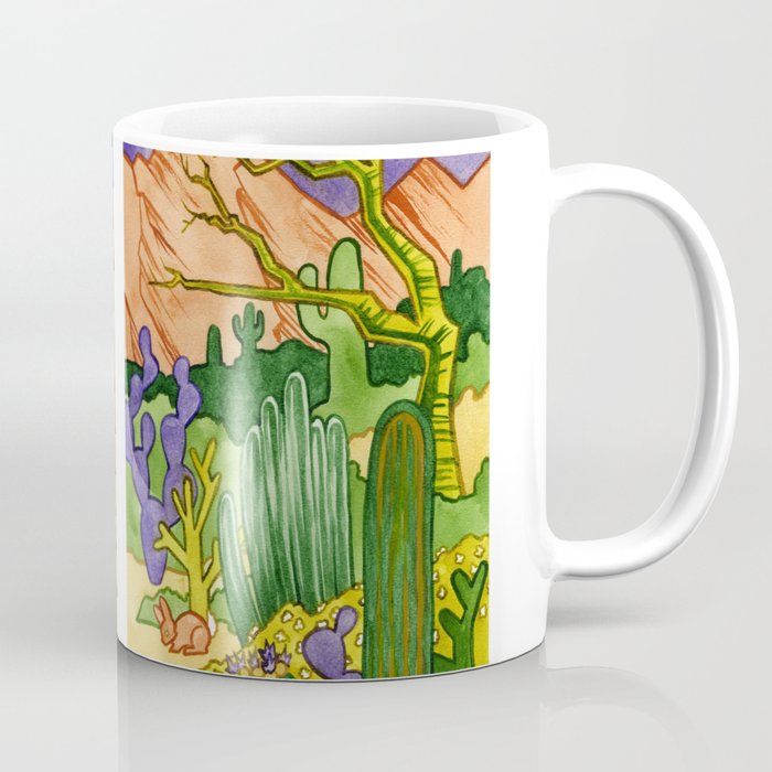 Desert Diptych Coffee Mug