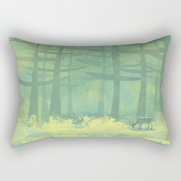 The Clearing in the Forest Rectangular Pillow