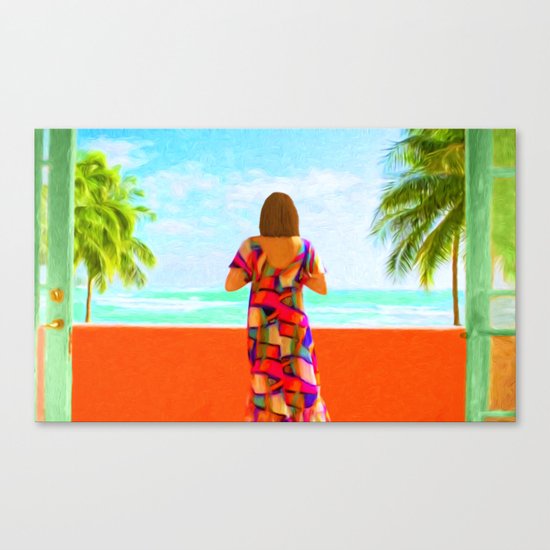 Shall I Compare Thee To A Summer's Day? Canvas Print