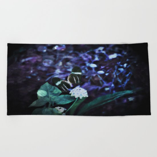 Butterfly Duel at Dusk Beach Towel
